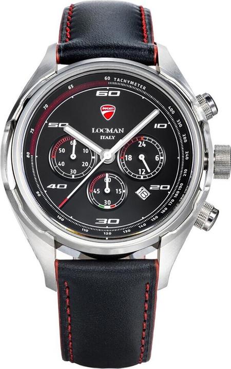 Locman Italy Herrenuhr Ducati Chrono Ref. D121A01S (Chronograph, 42 mm)