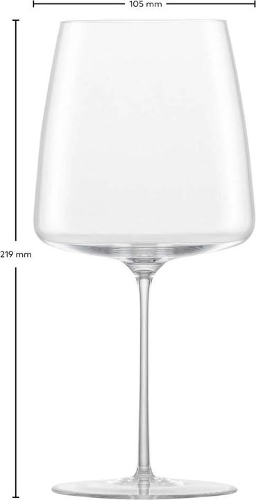 Actual product image Zwiesel Simplify wine glass (74 cl, 2 Glasses, Red wine glasses)