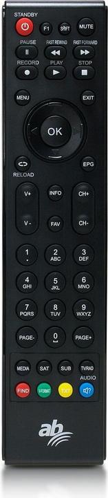 Produktbild AB Com AB CryptoBox Satellitenreceiver Media Player 700HD Mini Full HD 1080p H.265 HEVC