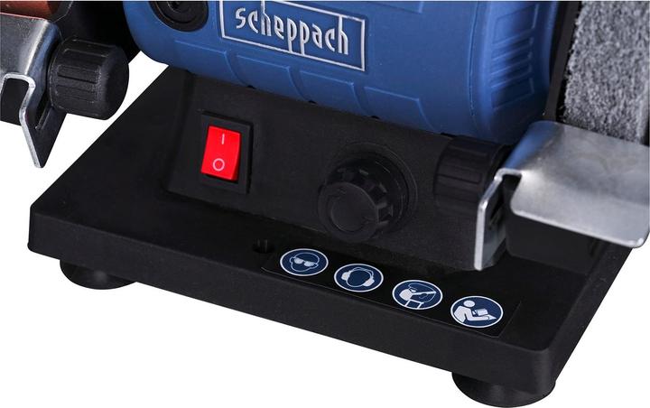 Actual product image Scheppach Double grinder with flexible shaft HG35 (Bench grinder, 120 W)