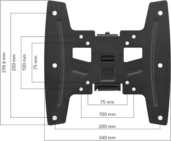 Image du produit One for All Solid WM4221 (Mur, 50 kg, 19" - 42")