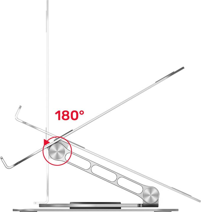 Produktbild Unitek PODSTAWKA POD LAPTOPA REGULOWANA 360° 10-16"