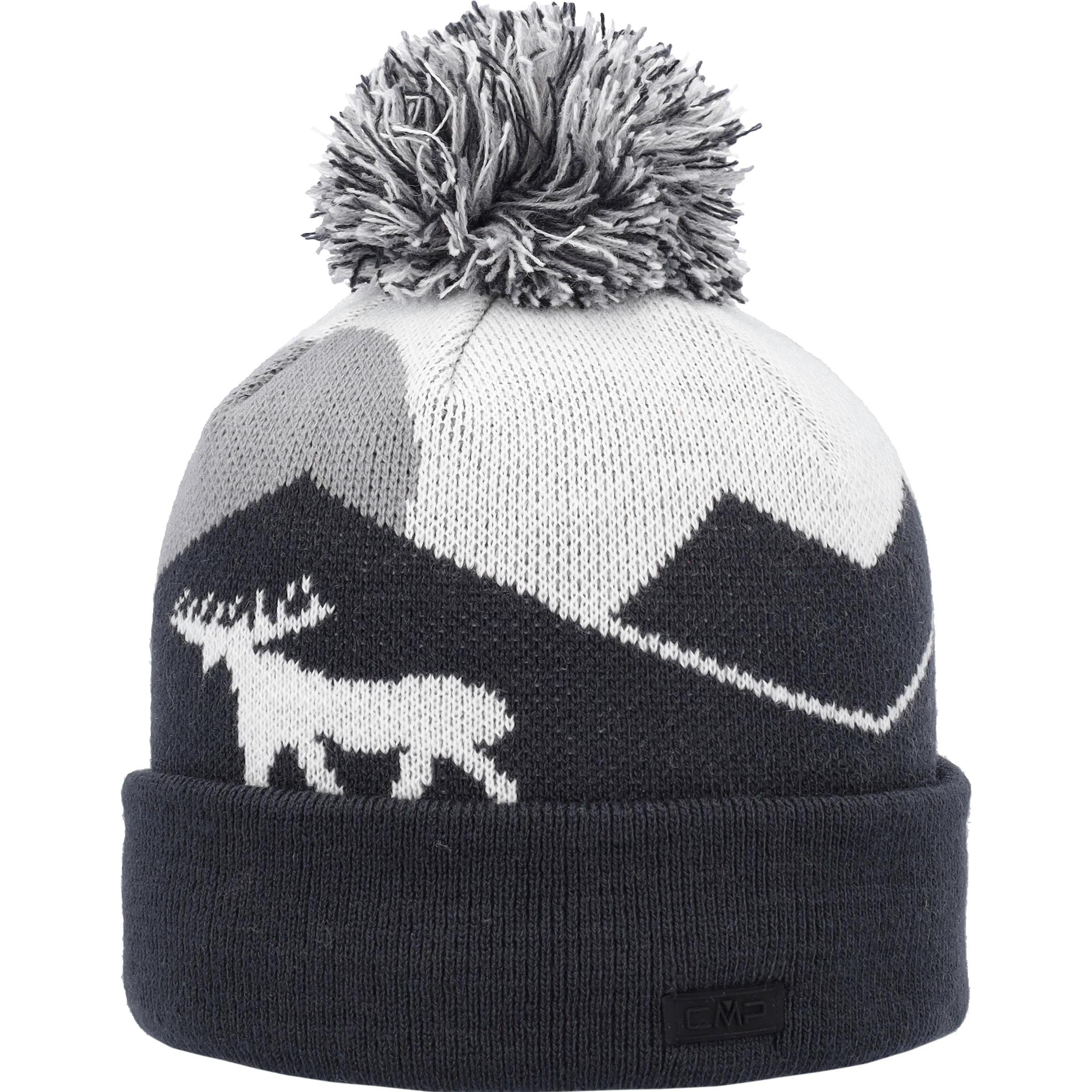 CMP Campagnolo, Unisex, Mütze, Kid's Knitted Hat 5505674, Grau, (54)