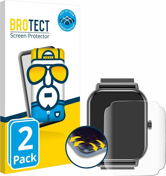 Actual product image BROTECT Fullscreen Protective Film Screen Protector Film Clear Transparent