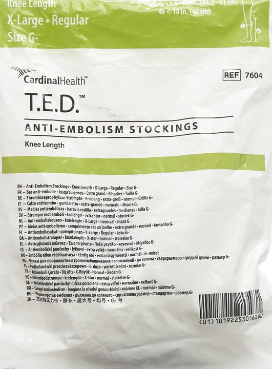 Produktbild TED Strümpfe knielang normal (XL)