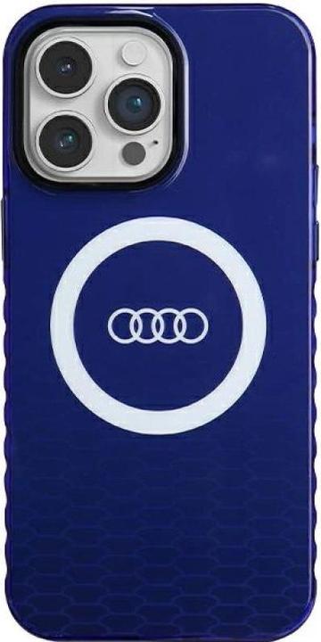 Image du produit Audi IML Big Logo MagSafe étui rigide pour iPhone 14 Pro Max 6.7" niebieski/navy blue AU-IMLMIP14PM-Q5/ (Apple iPhone 14 Pro Max)