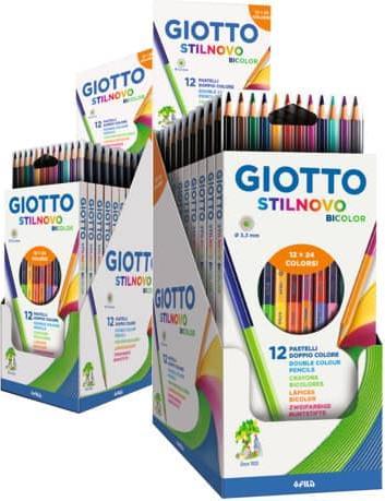 Immagine prodotto Giotto Stilnovo Bicolore Matita colorata 12s (Multicolore, 12 x)