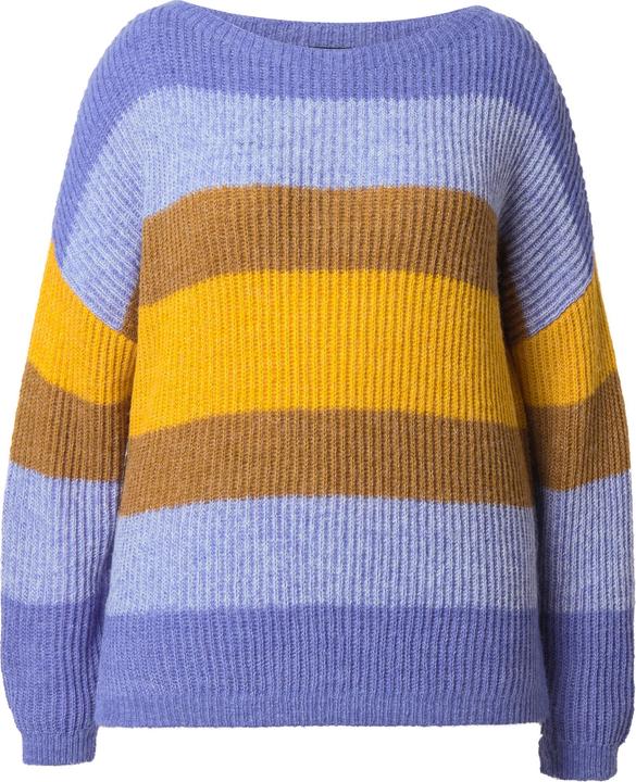 Immagine prodotto Ulla Popken Maglione dal taglio oversize con gradiente, scollo a girocollo e maniche lunghe (56)