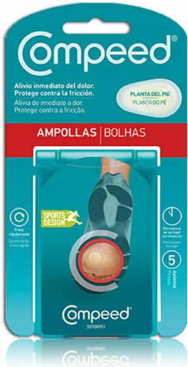 Actual product image Compeed Hydrocolloid patches for blisters under the feet (5 x)