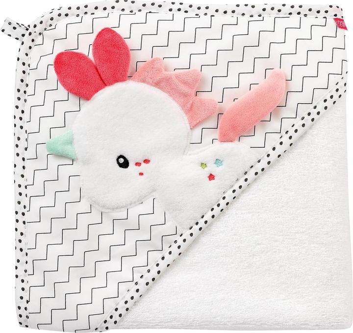 Fehn Asciugamano da bagno con cappuccio Unicorno