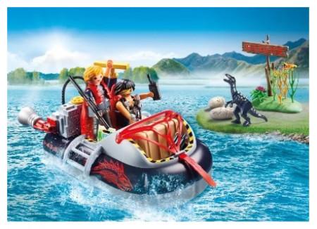 Actual product image Playmobil Air cushion boat with underwater motor (9435)
