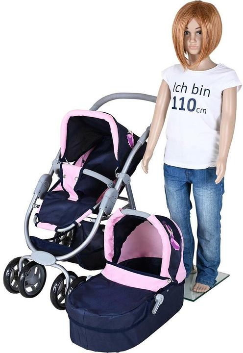 Immagine prodotto Knorrtoys Puppenwagen Coco - "princess blue"