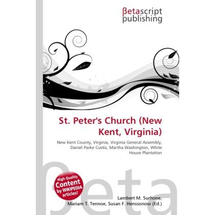 St. Peter's Church (New Kent, Virginia), Sachbücher