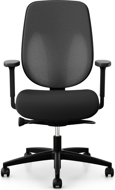 Produktbild Giroflex 353-4029 Netzrücken dunkelgrau mit Armlehnen XTREME (39 - 51 cm)