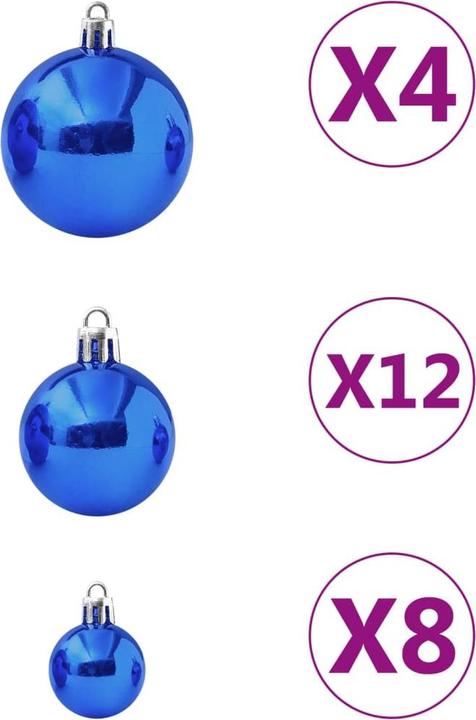 Produktbild vidaXL Weihnachtskugel (100x)