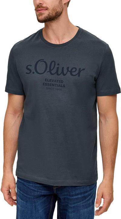 Actual product image S.Oliver T-Shirt Casual Bequem sitzend Logo T-Shirt (3XL)