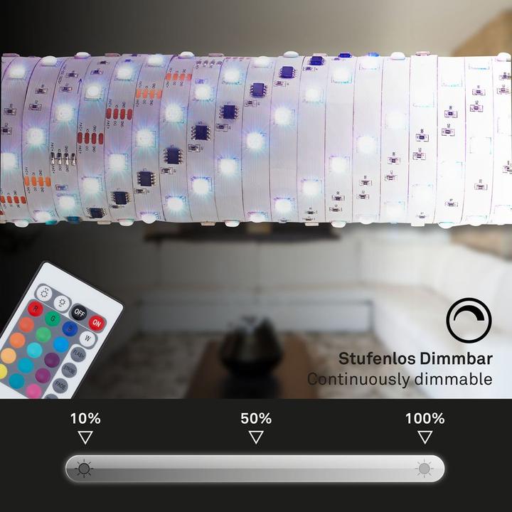 Immagine prodotto Briloner LED Superline (RGB, 1000 cm, Interno)