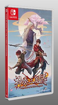 Actual product image Eastasiasoft Twin Blades of the Three Kingdoms (Limited Edition) (Import) (Switch)