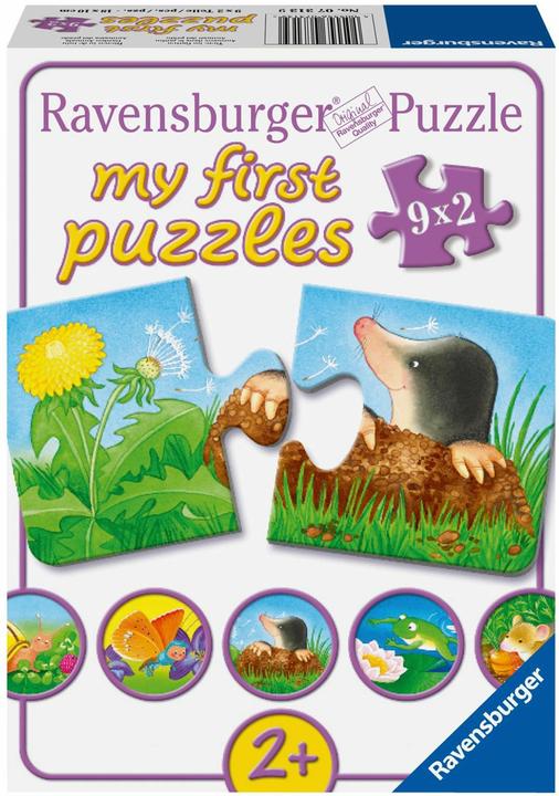 Produktbild Ravensburger Tiere im Garten (2 Teile)