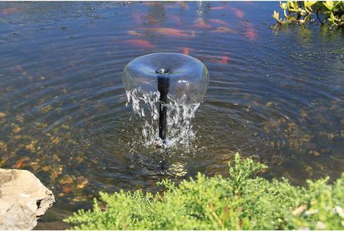 Produktbild Esotec Solarpumpensystem "Splash" mit 5 W Solarmodul, 470 l/h, max. 75 cm