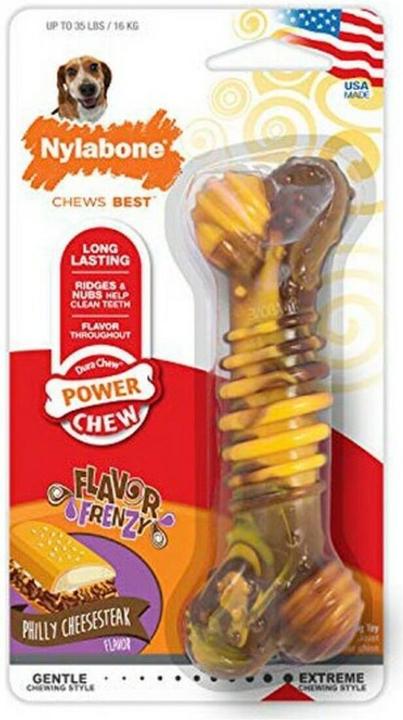 Immagine prodotto Nylabone Osso Extreme Texture M, 15 cm, 100 g (Gioco da masticare per cani)