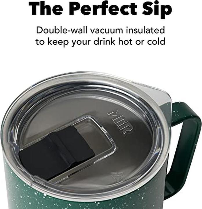 Productafbeelding Miir Campingbeker Gespikkeld Grijs - Campingmok 350Ml