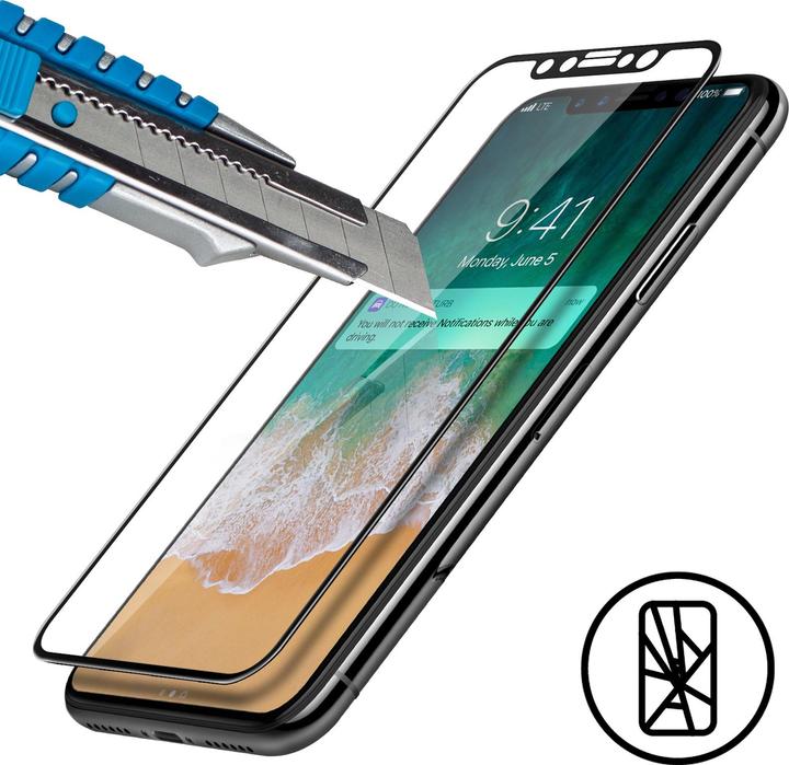 Produktbild Avizar Bildschirmschutzfolie, Displayschutzglas (1 Stk., Apple iPhone XS)