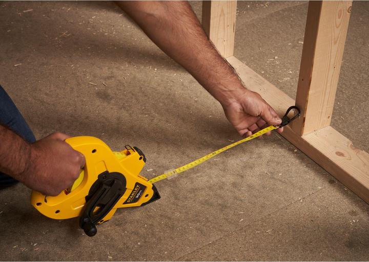 Actual product image Stanley Frame tape measure Power Winder 30m/12.7mm (30 m)