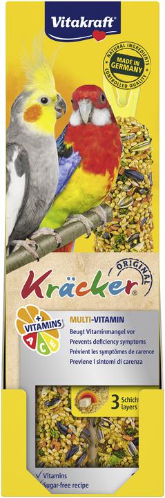 Produktbild Vitakraft Kräcker® multivitamin, for parakeets (2x, 0.18 kg)