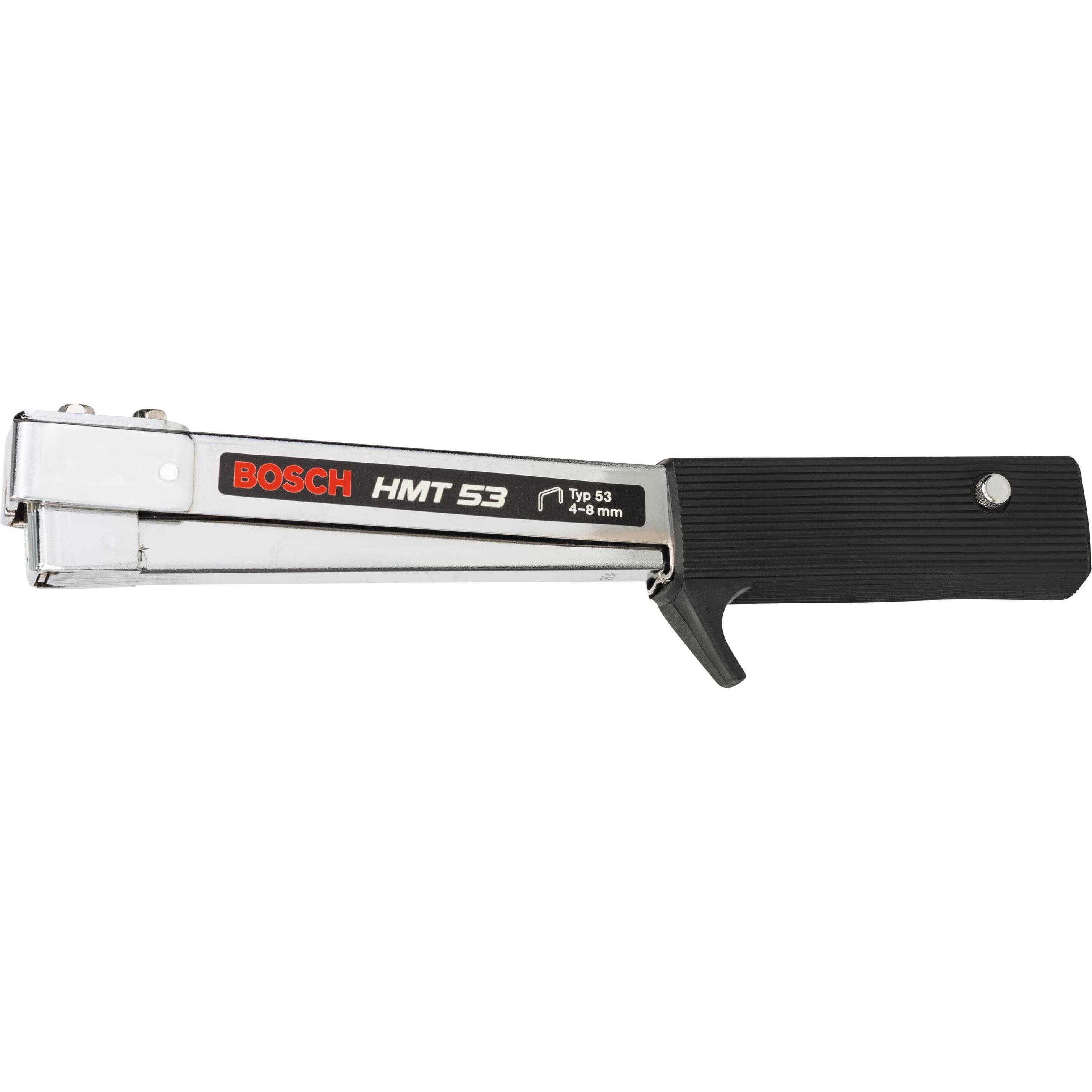 Bosch Professional Zubehör, Tacker + Nagelpistole, Hammertacker HMT 53, 4 - 8 mm, mit Schlagauslösung