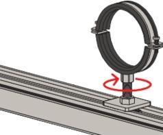 Actual product image Fischer Hammer-head screw FCN Clix S 8x60 (50 Screws per piece)