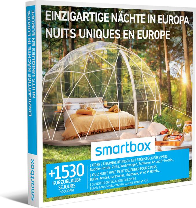 Smartbox Einzigartige Nächte in Europa (2 Pers.)