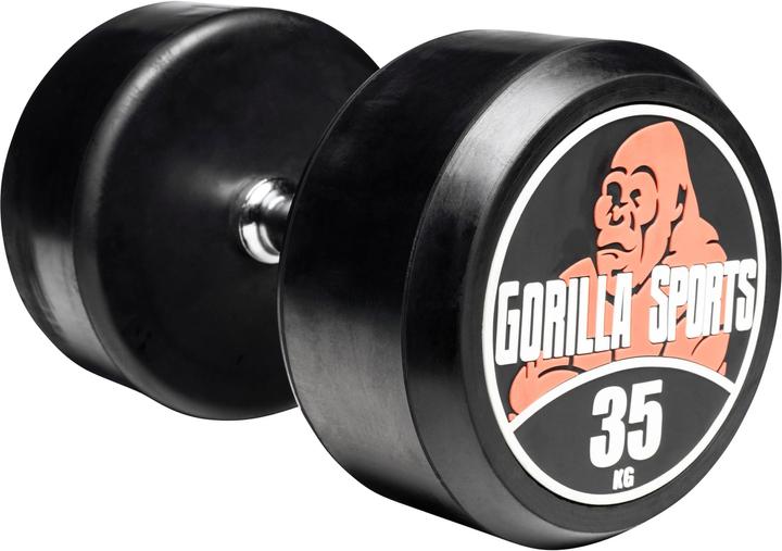 Immagine prodotto Gorilla Sports Manubri rotondi (1 x 35 kg)