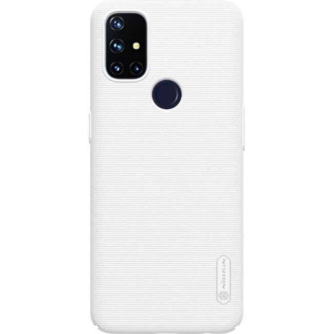 Nillkin Super Frosted Shield Series (OnePlus Nord N10 5G), Smartphone Hülle, Weiss