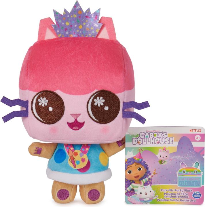 Produktbild Gabby's Dollhouse Plush Celebration (Assortiert) (24.87 cm)