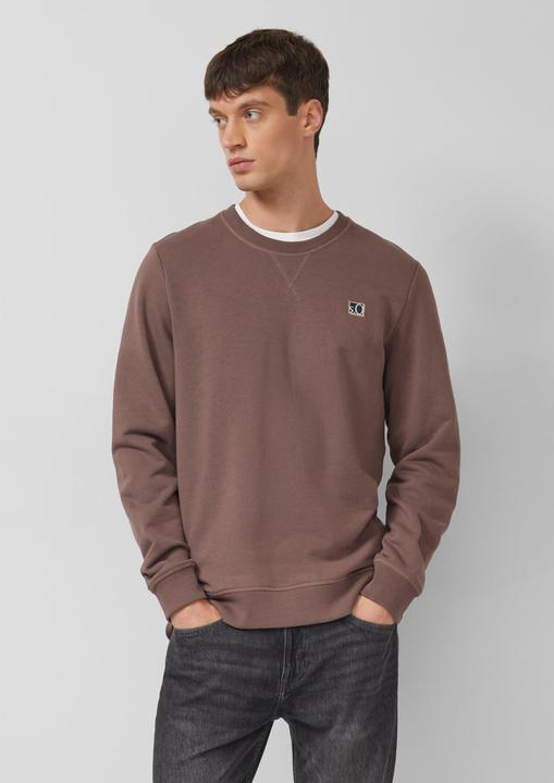 Produktbild s.Oliver Sweatshirt Sweatshirt aus Baumwollmix mit Crew Neck (M)