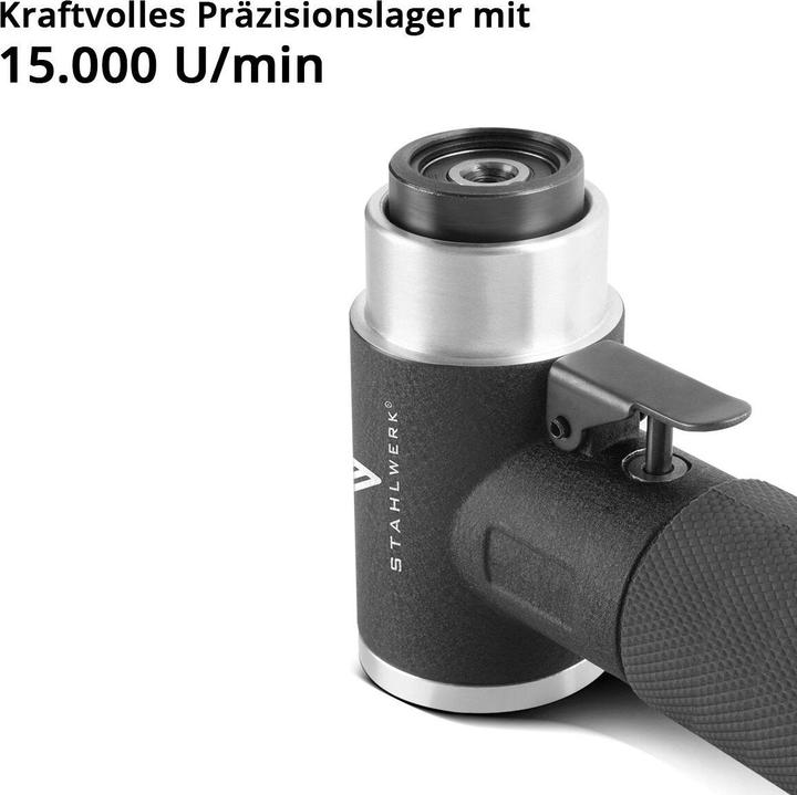 Produktbild Stahlwerk Druckluft Exzenterschleifer OSK-150 ST bis 15.000 U/min Schleifgerät (Exzenterschleifer)