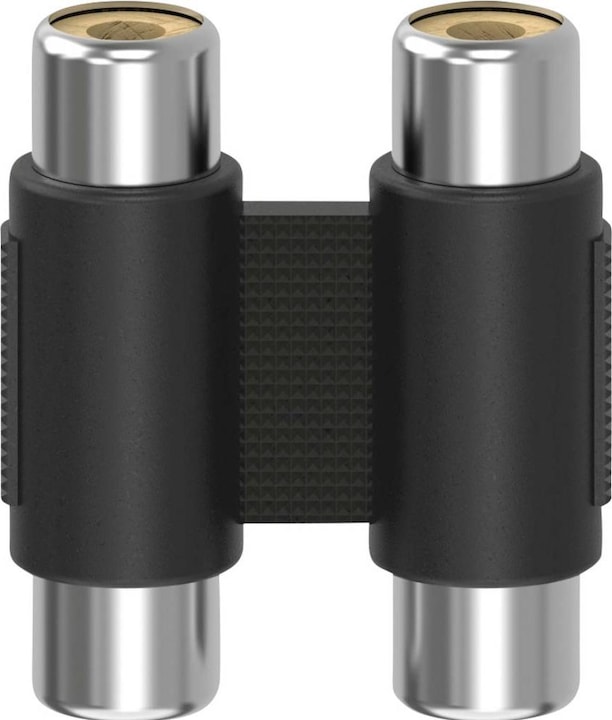 Produktbild Hama Cinch-Adapter, 2 Cinch-Kupplungen - 2 Cinch-Kupplungen