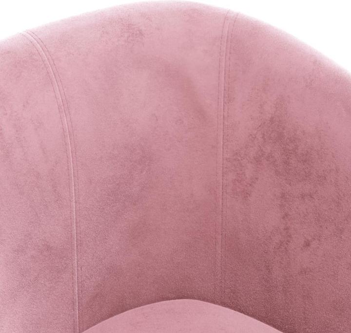 Produktbild VidaXL Clubsessel Rosa Samt,Farbe: Rosa,Material: Samt (100