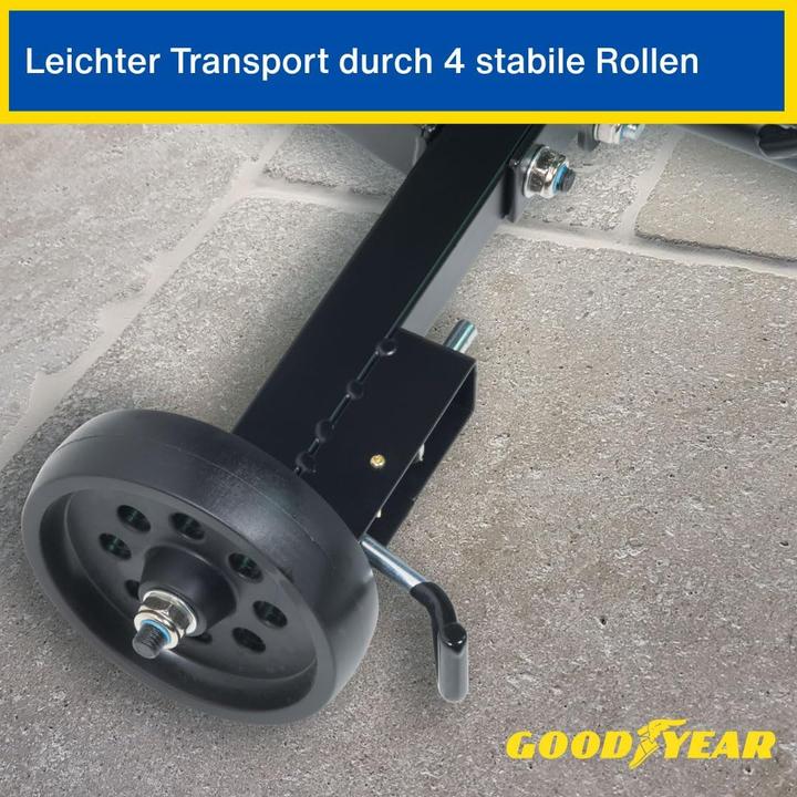 Actual product image Goodyear Rim tree trolley