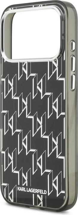 Immagine prodotto Karl Lagerfeld - IML MagSafe KL Monogram (KLHMP17XHMIKLMEK) - iPhone 17 Pro Max - Black (Apple iPhone 17 Pro Max)