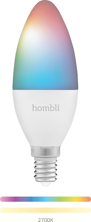 Produktbild Hombli Smart Bulb (E14, 4.50 W, 385 lm, 2 x, F)