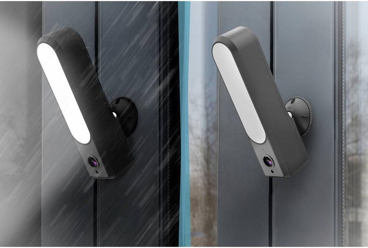 Actual product image Digitus Smart Full HD Outdoor Camera with LED Floodlight, WLAN + Voice Control (1920 x 1080 Pixels)