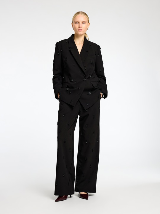 Image du produit Selected Femme Pantalon orné à jambe large (36)