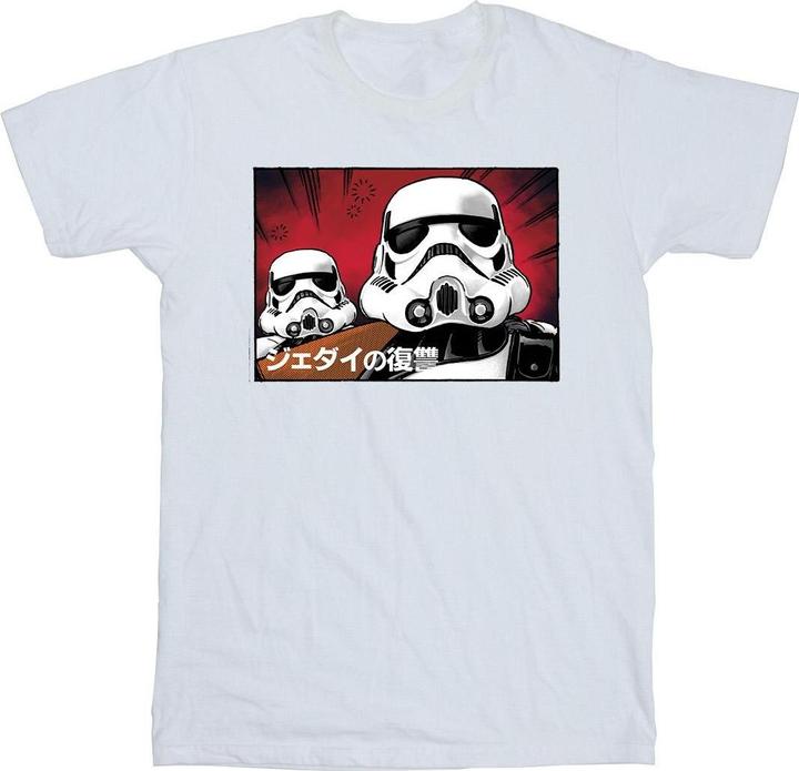 Immagine prodotto Star Wars Stormtrooper Japanese Maglietta Uomo (4XL)