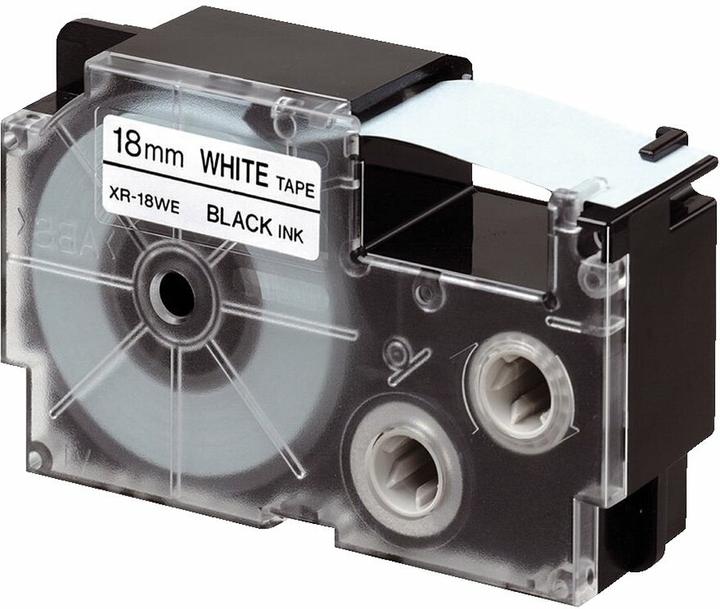 Actual product image Casio XR-18WE1 Self-adhesive labels