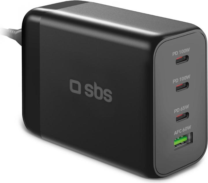 Immagine prodotto SBS Stazione di ricarica 200W 3x USB-C/1x USB GaN nero (200 W)
