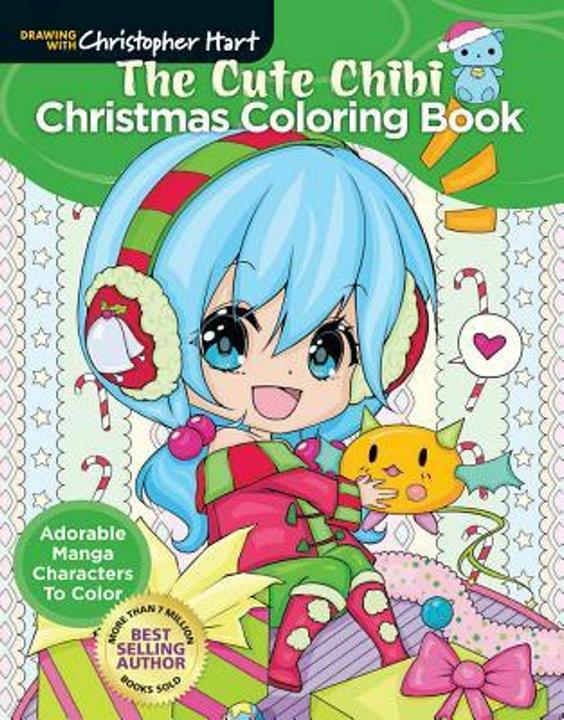 Produktbild Cute Chibi Christmas Coloring Book (Englisch, Christopher Hart, 2018)