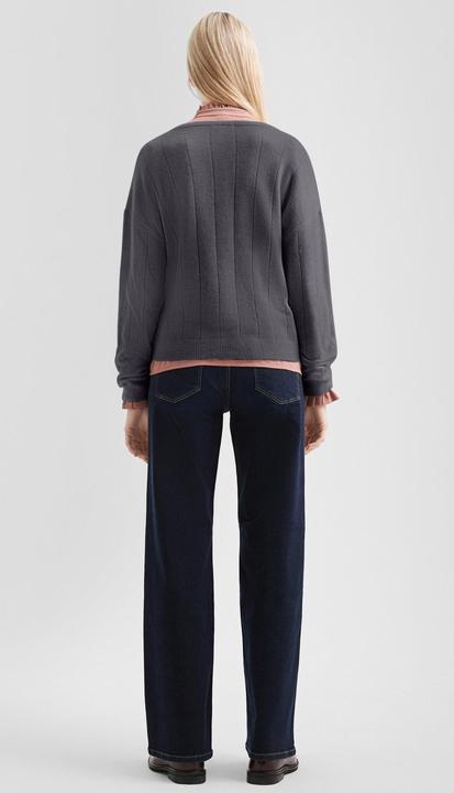 Produktbild s.Oliver Strickjacke Weicher Cardigan mit überschnittenen Schultern (M)