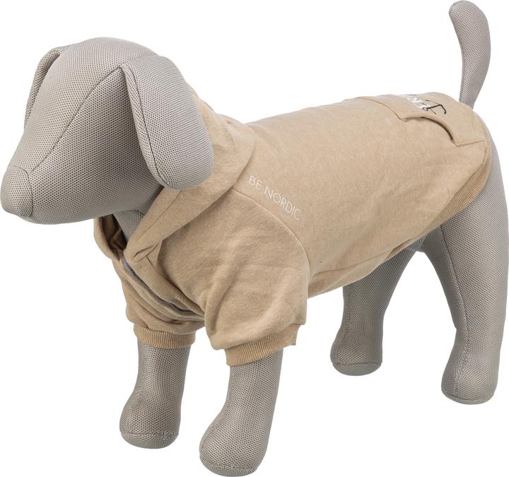 Image du produit Trixie Be Nordic Hondentrui Hoodie Flensburg Zand - 33 Cm (S, Pull-over pour chien)